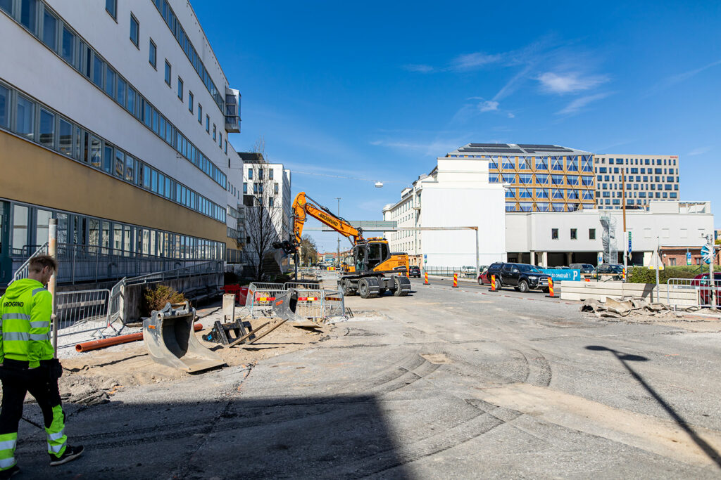 Vägbyggnation